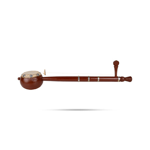 Wooden Ektara - 21 Inches | Tumbi Toombi Instrument/ Musical Instrument For Folk Music And Devotional Songs - Music Instruments