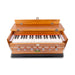 Harmonium 2 Reed - 10 X 22 Inches | 7 Stopper/ Musical Instrument/ Keyboard Instrument For Music Practice - Wind Instruments
