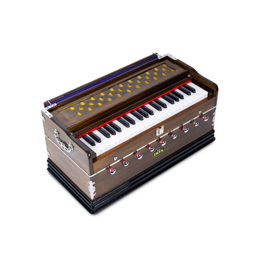 Harmonium- 23 X 12 Inches | 9 Stopper/ 3 1/2 Octave/ Musical Instrument/ Keyboard Instrument For Music Practice - Wind Instruments