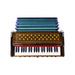 Harmonium- 23 X 12 Inches | 9 Stopper/ 3 1/2 Octave/ Musical Instrument/ Keyboard Instrument For Music Practice - Wind Instruments