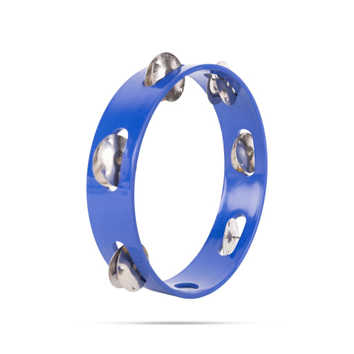 Musical Tambourine Ring Without Head - 8 Inches | Fiber Kanjira Instrument/ Percussion Instrument For Bhajan - Percussion Instruments