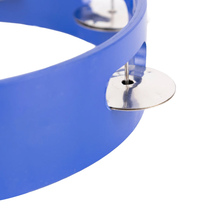 Musical Tambourine Ring Without Head - 8 Inches | Fiber Kanjira Instrument/ Percussion Instrument For Bhajan - Percussion Instruments