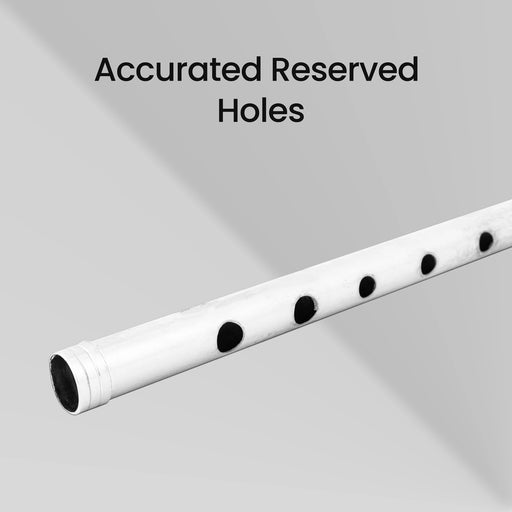 Flute - 13 Inches | Brass Nickel Plating Bansuri/ Music Instrument For Practice And Performances - Wind Instruments