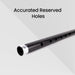 Ebonite Flute - 14.5 Inches | Ebonite Bansuri/ Music Instrument For Practice And Performances - Wind Instruments