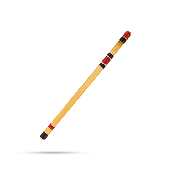 Wooden Flute - 19.5 Inches | C Side Bansuri/ Music Instrument For Practice And Performances - Wind Instruments