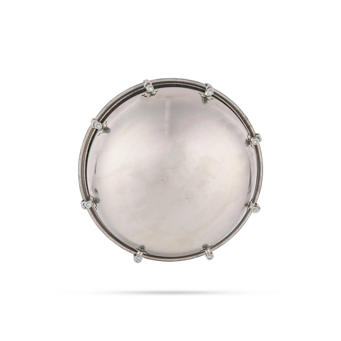Dhol Tasha Drum - 3.5 X 13 Inches | Steel Percussion Instrument/ Musical Instrument For Festive Performances - Percussion Instruments