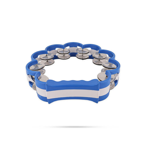 Cloud Shape Musical Tambourine Without Head- 8 Inch | Fiber Kanjira Instrument/Percussion Instrument For Bhajan - Percussion Instruments