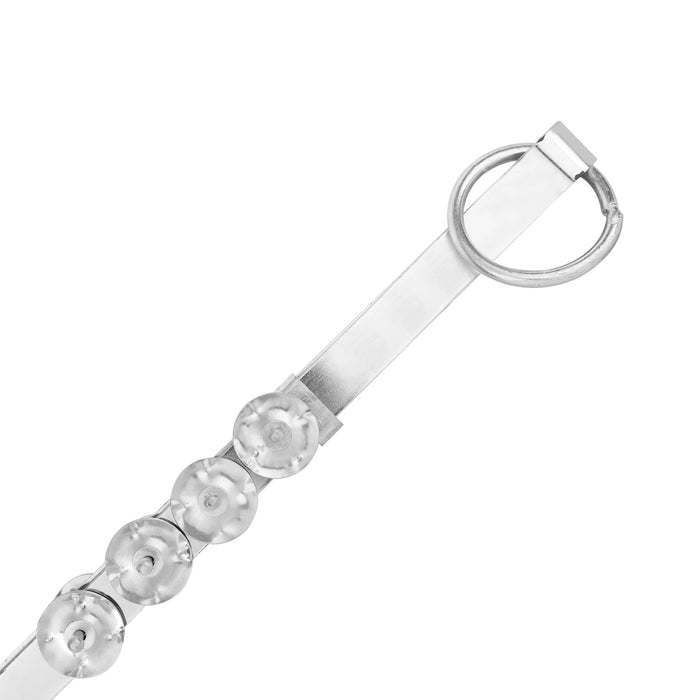 Chimta Music Instrument - 29.5 Inches | Iron Devotional Instrument/ Percussion Instrument For Bhajan & Kirtan - Percussion Instruments