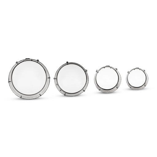 Dhol Instrument- 4.5 X 14 Inches | Nickel Plating Superior Hand Drum/ 4 Pcs/ Music Instrument For Performances - Percussion Instruments