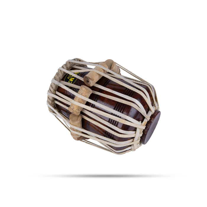 Tabla Drum Set- 11 X 11 Inches | Brass Black Superior Quality Music Instrument/Percussion Instrument For Bhajan - Percussion Instruments