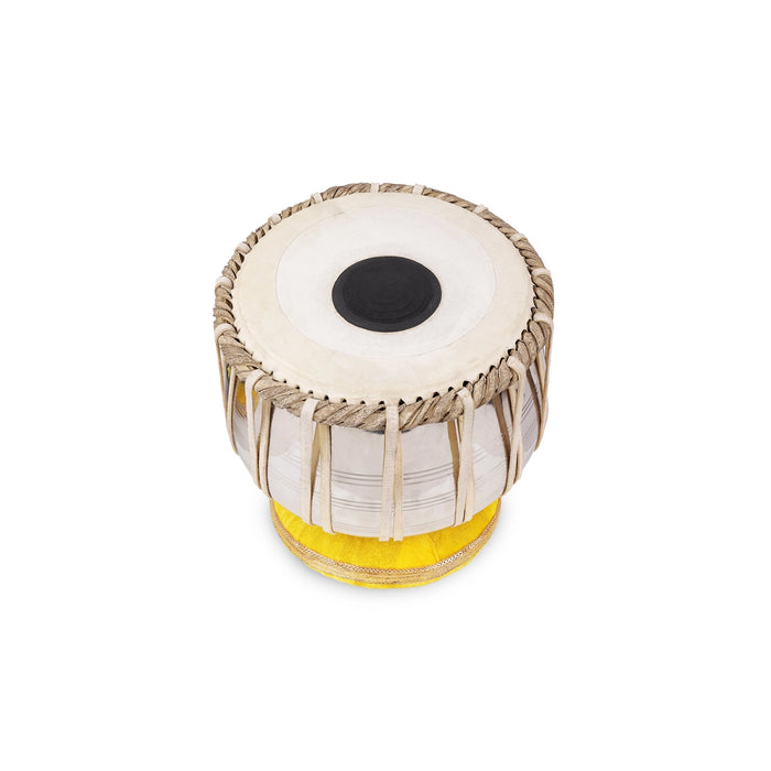 Tabla Drum Set - 10 X 11 Inches | Steel Superior Quality Music Instrument/ Percussion Instrument For Bhajan - Percussion Instruments