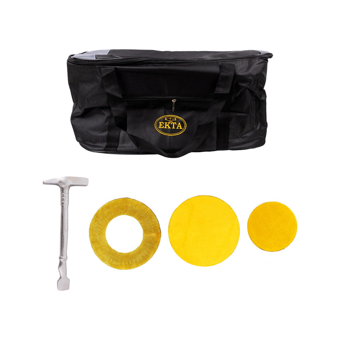 Tabla Drum Set - 10 X 11 Inches | Steel Superior Quality Music Instrument/ Percussion Instrument For Bhajan - Percussion Instruments