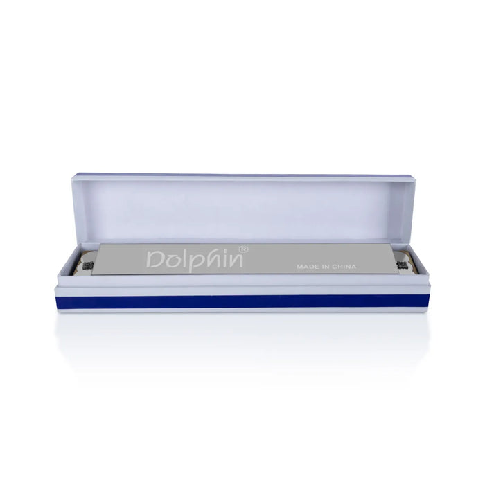 Dolphin Mouth Organ – 7 Inch | Portable Harmonica / Smooth Tone Wind Instrument for Learners