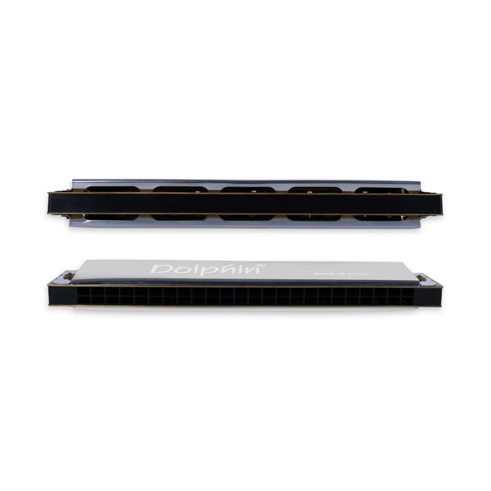 Dolphin Mouth Organ – 7 Inch | Portable Harmonica / Smooth Tone Wind Instrument for Learners