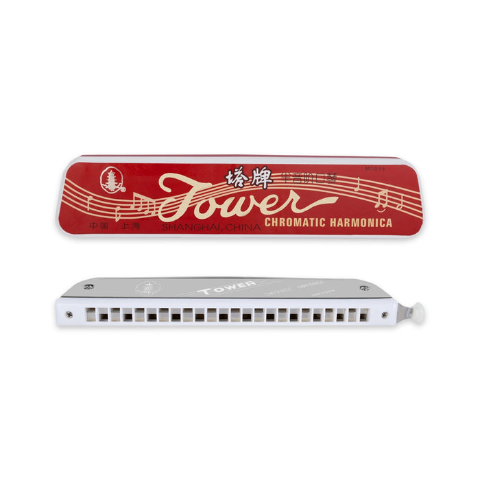Mouth Organ Tower Scale Changer - 8 Inches | Wind Instrument / Lightweight Musical Instrument for Music Learning