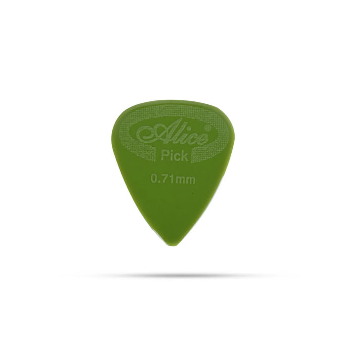 Alice Guitar Plectrum | Coloured / Easy-Grip Guitar Pick / Perfect for Acoustic, Electric & Practice Sessions