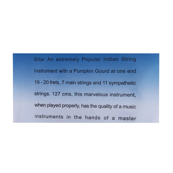 Song Brand String Instruments Sitar String Set | Karuna Brand / Coloured Instrument Strings / Classi