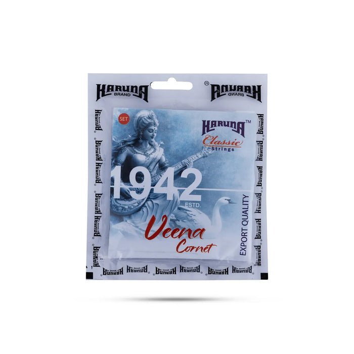 Veena String Set | Karuna Brand / Coloured Classic Instrument Strings/ Veena Cornet Wire Set
