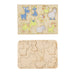 Wooden Puzzle - 10 x 7 Inches | Paintable Toy Animals Puzzle Box/ Puzzle Toy for Kids - Traditional Games & Toys
