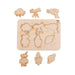 Wooden Puzzle - 10 x 7 Inches | Paintable Toy Space Puzzle Box/ Puzzle Toy for Kids - Traditional Games & Toys