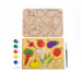 Wooden Puzzle - 10 x 7 Inches | Paintable Toy Vegetables Puzzle Box/ Puzzle Toy for Kids - Traditional Games & Toys