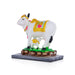 Cow and Calf Idol - 6 x 5.5 Inches | Kamadhenu Statue/ Cow Calf Idol for Pooja - Table Stand Accessories