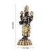 Balaji Murti - 8 Inches | Tirupati Balaji Idol/ Resin Balaji Statue for Home Decor - Fibre Murties