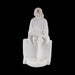 Saibaba Statue - 11 Inches | Marble Dust Idol/ Sai Baba Murti/ Saibaba Idol for Pooja - Fibre Murties
