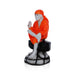 Saibaba Statue Sitting On Base - 5 x 2.5 Inches | Sai Baba Vigraham/ Saibaba Idol for Pooja - Fibre Murties