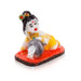 Butter Krishna - 3.5 x 3 Inches | Little Krishna/ Krishna Statue/ Krishna Idol for Home - Fibre Murties
