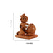 Butter Krishna - 3.5 x 3 Inches | Little Krishna/ Krishna Statue/ Krishna Idol for Home - Fibre Murties