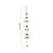 Wind Chime - 16 Inches | 3 Step Wind Bell Chimes/ Wind Bell for Home Decor - Wall Hanging