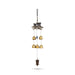 Wind Chime - 16 x 2.5 Inches | Wind Bell Chimes/ Wind Bell for Home Decor - Wall Hanging