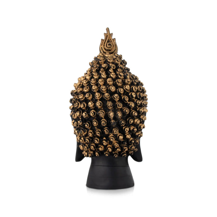 Buddha Statue - 11 x 5 Inches | Resin Buddha Idol/ Buddha Murti for Home Decor - Fibre Murties