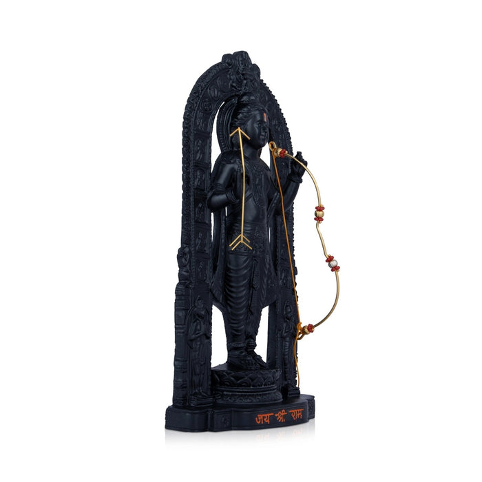 Ayodhya Rama Idol - 11.5 x 6 Inches | Resin Statue/ Ayodhya Ramar Statue for Pooja