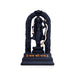 Ayodhya Rama Idol - 8.5 x 4.5 Inches | Poly Resin Statue/ Black Ayodhya Ramar Statue for Pooja - Fibre Murties