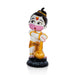 Baby Anjaneya Statue Standing On Base - 9 X 3.5 Inches | Resin Hanuman Statue/ Hanuman Ji Murti For Pooja - Fibre Murties
