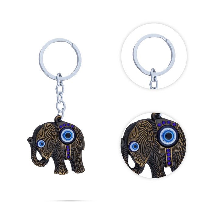 Key Chain - 2 x 1 Inches | Car Key Ring/ Key Holder for Bike/ Assorted Design