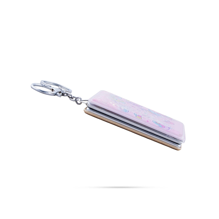 Key Chain - 2 x 1 Inches | Key Ring/ Key Holder for Bike and Car