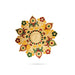 Acrylic Rangoli - 8 Inches | Muggulu Sticker/ Kolam/ Rangoli Design for Pooja Room Decor - Kolam & Rangoli