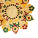 Acrylic Rangoli - 8 Inches | Muggulu Sticker/ Kolam/ Rangoli Design for Pooja Room Decor - Kolam & Rangoli