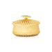 Kumkum Box Set - 2 Inch Dia | 10 Pcs/ Kumkum Bharani/ Gold Polish Sindoor Pot for Women - Sindoor Box