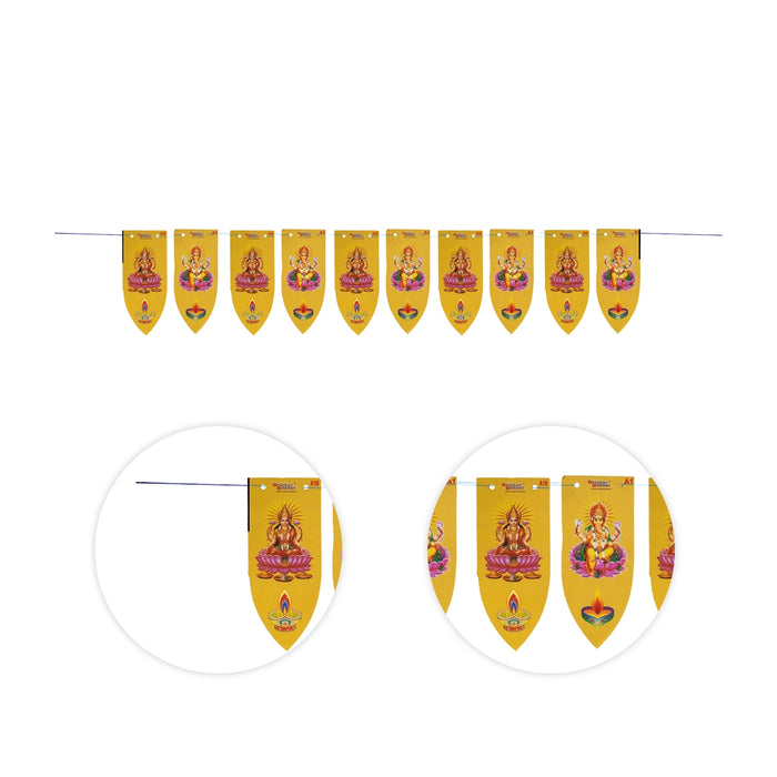 Door Toran | Artificial Toran / Gold Thoranam / Bandanwar for Home Decor