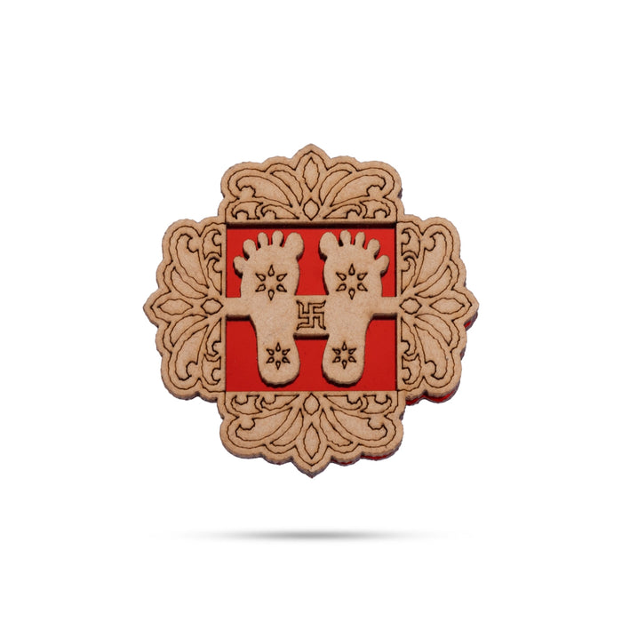 Wall sticker - 2 x 2 Inches | 5 Pcs / Decorative Sticker For home decor, office Spaces & Door - 