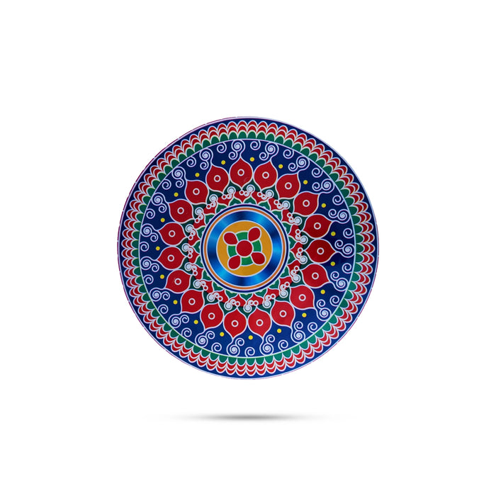 Rangoli Sticker - 15 Inches | Kolam Sticker/ Muggulu Sticker/ Readymade Rangoli Sticker for Floor Decor