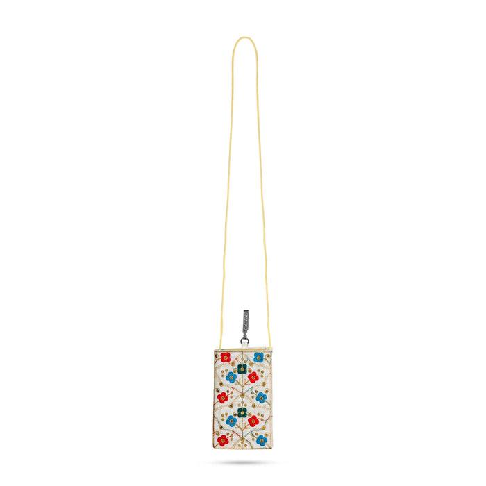 Mobile Pouch - 7.5 x 4.5 Inches | Mobile Phone Holder / Fabric Cell Phone Pouch for Safe Storage