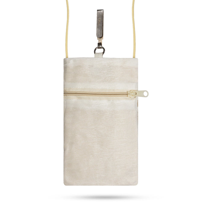 Mobile Pouch - 7.5 x 4.5 Inches | Mobile Phone Holder / Fabric Cell Phone Pouch for Safe Storage