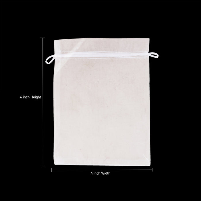 Thamboolam Bag - 6 x 4 Inch | Potli Bag/ Return Gift Bag for Women/ Assorted Design - Bags & Pouches