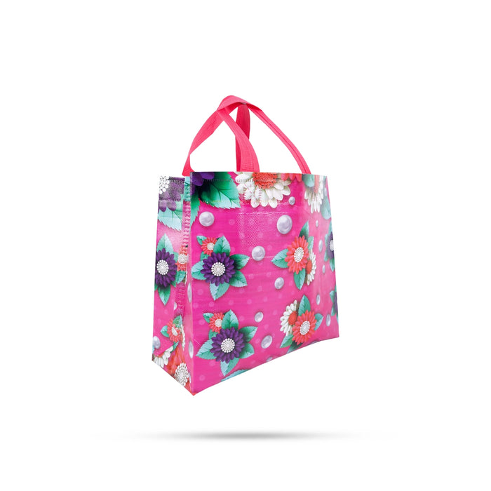 Carry Bag Pair - 11 X 9.5 Inches | Gift Bag/ 2 Pcs Tote Bag/Shopping Bag For Festival, Return Gifts & Daily Use - Bags & Pouches