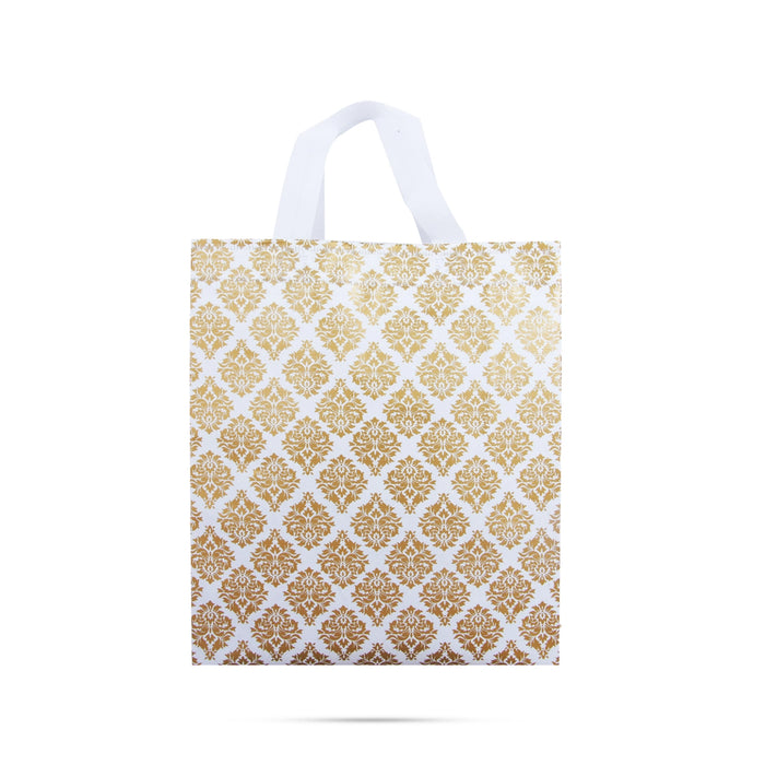 Carry Bag - 13 x 9.5 Inches | 2 Pcs / Gift Bag/ Thamboolam Bag For Festival, Return Gifts & Daily Use